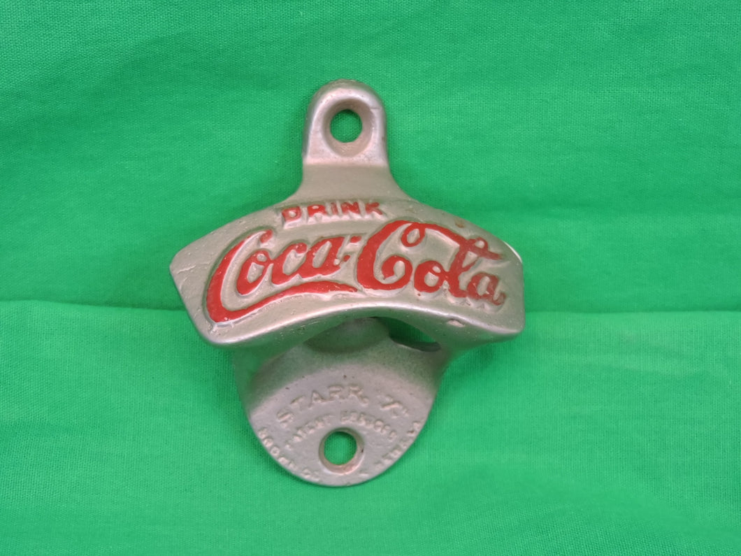 Coca-Cola Memorabilia - Coca-Cola Wall Mount Cast Iron Bottle Opener