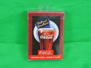 Coca-Cola Memorabilia - Coca-Cola Playing Cards - Factory Sealed - Visit Our Fountain