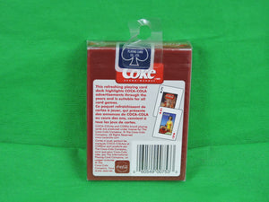 Coca-Cola Memorabilia - Coca-Cola Playing Cards - Factory Sealed - Visit Our Fountain