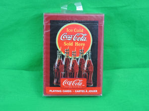 Coca-Cola Memorabilia - Coca-Cola Playing Cards - Factory Sealed - Ice Cold Coca-Cola Sold Here