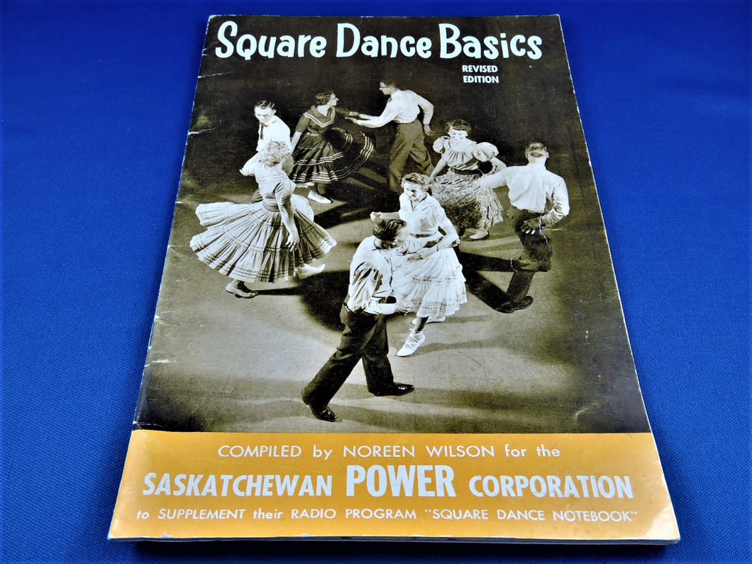 Book - 1972 - Square Dance Basics - Revised Edition - Compiled by Noreen Wilson