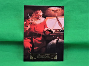 Coca-Cola Memorabilia - 1993 - Coca-Cola Collector Card - Foil - Santa 1951 - S-5