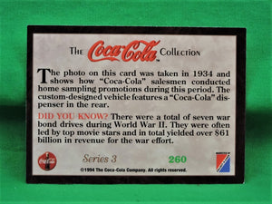 Coca-Cola Memorabilia - 1994 - Coca-Cola Collector Card - Series 3 - #260