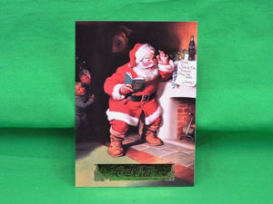 Coca-Cola Memorabilia - 1993 - Coca-Cola Collector Card - Foil - Santa 1963 - S-9