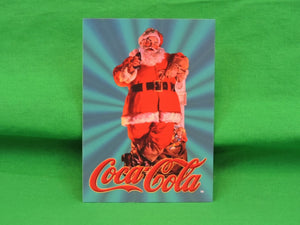 Coca-Cola Memorabilia - 1995 - Coca-Cola Collector Card - Super Premium Santa - #2