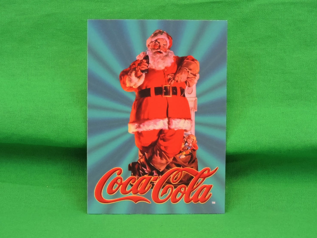 Coca-Cola Memorabilia - 1995 - Coca-Cola Collector Card - Super Premium Santa - #2