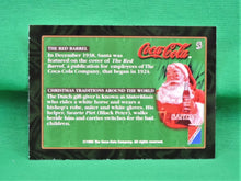 Charger l&#39;image dans la galerie, Coca-Cola Memorabilia - 1995 - Coca-Cola Collector Card - Super Premium Santa - #5
