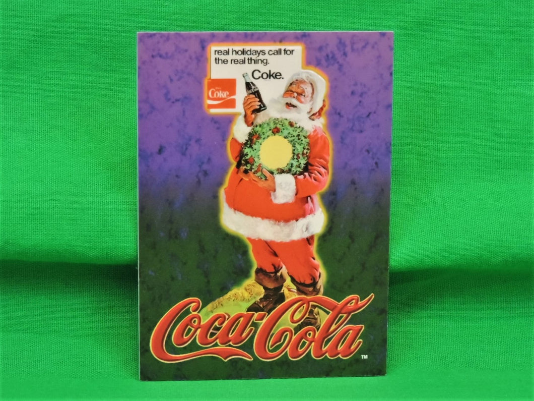 Coca-Cola Memorabilia - 1995 - Coca-Cola Collector Card - Super Premium Santa - #6