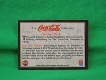 Charger l&#39;image dans la galerie, Coca-Cola Memorabilia - 1994 - Coca-Cola Collector Card - Santa 1973 - S21
