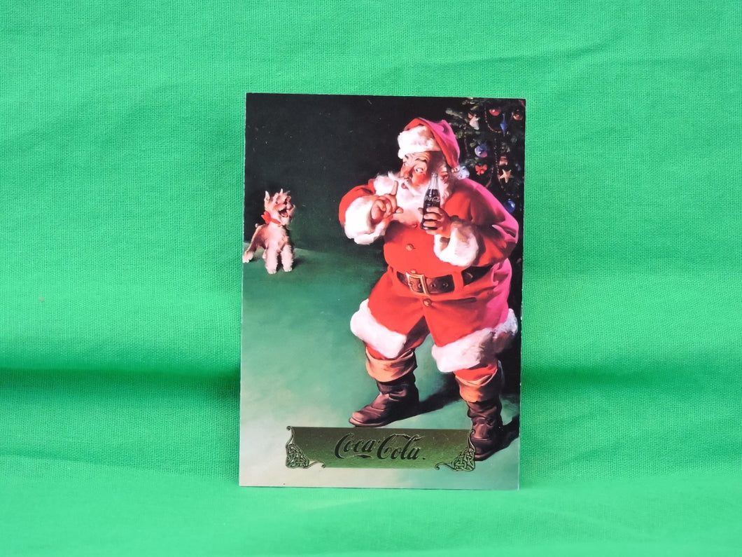 Coca-Cola Memorabilia - 1994 - Coca-Cola Collector Card - Foil - Santa 1961 - S12