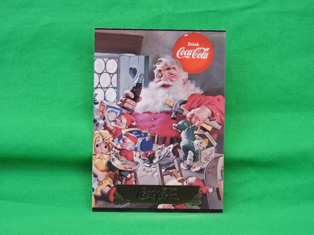 Coca-Cola Memorabilia - 1994 - Coca-Cola Collector Card - Foil - Santa 1953 - S15