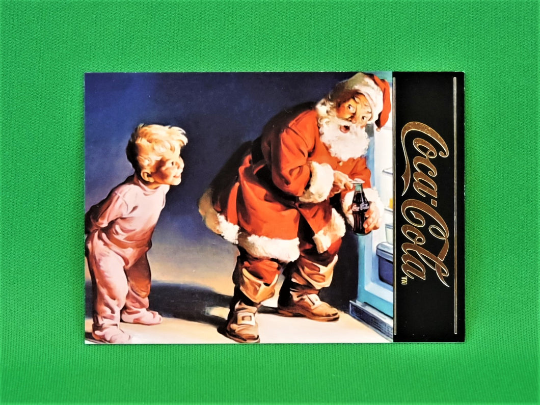 Coca-Cola Memorabilia - 1995 - Coca-Cola Collector Card - Santa - S-40