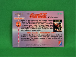 Coca-Cola Memorabilia - 1995 - Coca-Cola Collector Card - Santa - S-40