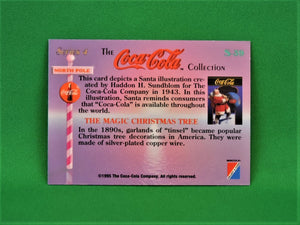 Coca-Cola Memorabilia - 1995 - Coca-Cola Collector Card - Santa - S-39