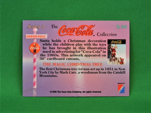 Coca-Cola Memorabilia - 1995 - Coca-Cola Collector Card - Santa - S-36