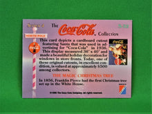 Charger l&#39;image dans la galerie, Coca-Cola Memorabilia - 1995 - Coca-Cola Collector Card - Santa - S-32
