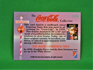 Coca-Cola Memorabilia - 1995 - Coca-Cola Collector Card - Santa - S-32