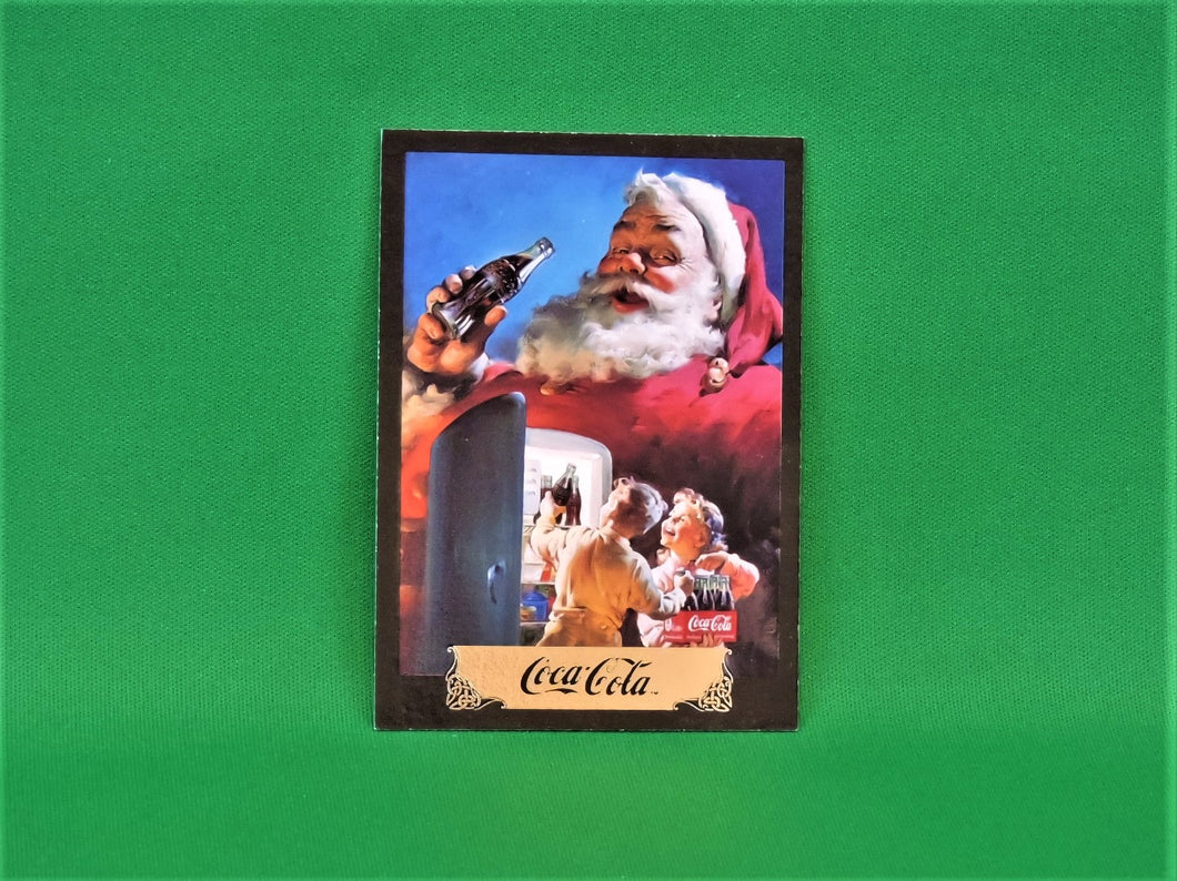 Coca-Cola Memorabilia - 1994 - Coca-Cola Collector Card - Foil - Santa 1950 - S17