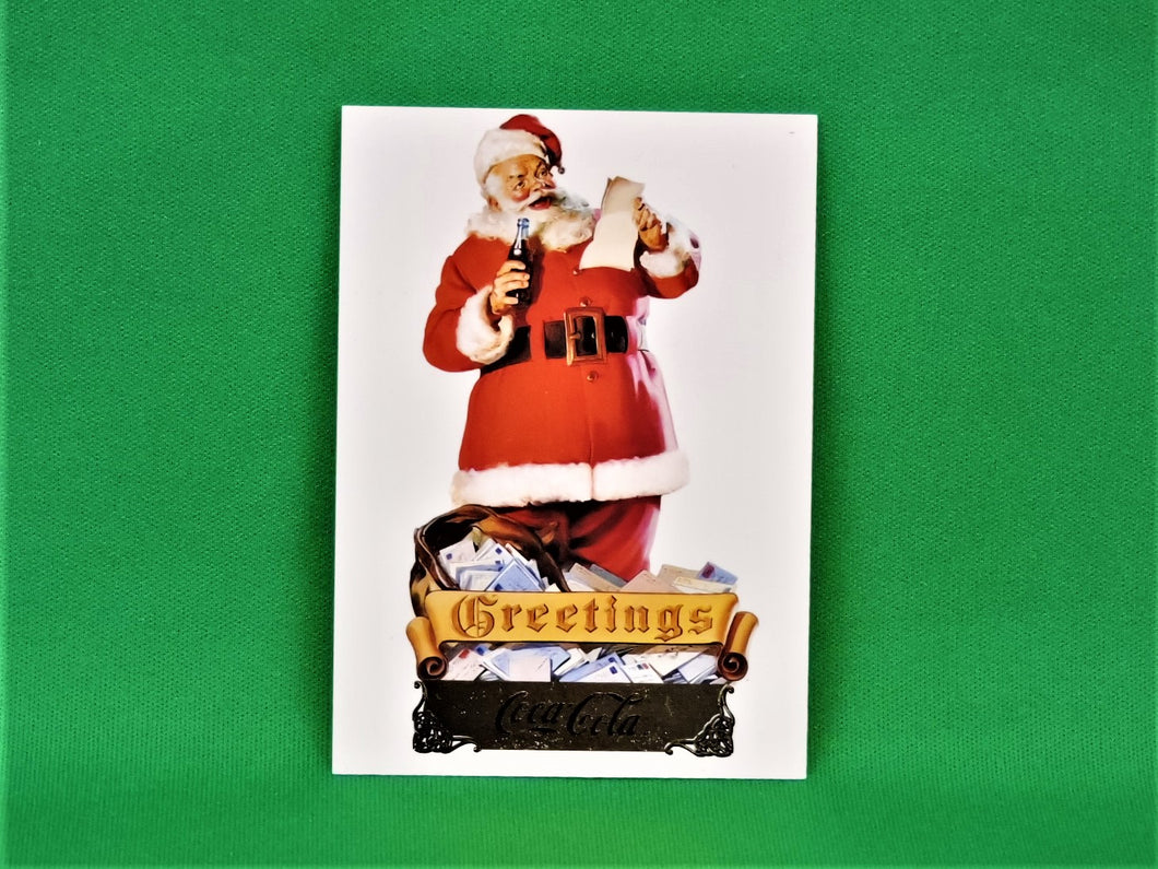 Coca-Cola Memorabilia - 1994 - Coca-Cola Collector Card - Foil - Santa 1945 - S18