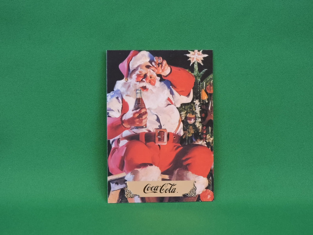 Coca-Cola Memorabilia - 1994 - Coca-Cola Collector Card - Foil - Santa 1935 - S20