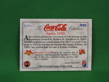 Charger l&#39;image dans la galerie, Coca-Cola Memorabilia - 1994 - Coca-Cola Collector Card - Foil - Santa 1935 - S20
