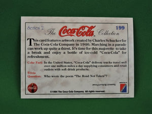 Coca-Cola Memorabilia - 1994 - Coca-Cola Collector Card - Series 2 - #198 and #199