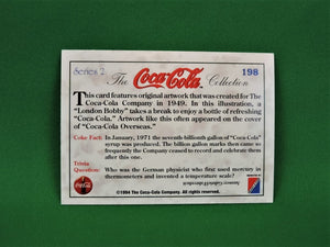 Coca-Cola Memorabilia - 1994 - Coca-Cola Collector Card - Series 2 - #198 and #199