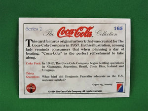 Coca-Cola Memorabilia - 1994 - Coca-Cola Collector Card - Series 2 - #165 and #175