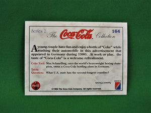 Coca-Cola Memorabilia - 1994 - Coca-Cola Collector Card - Series 2 - #163 and #164