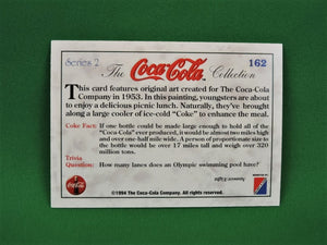 Coca-Cola Memorabilia - 1994 - Coca-Cola Collector Card - Series 2 - #161 and #162