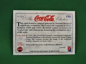 Coca-Cola Memorabilia - 1994 - Coca-Cola Collector Card - Series 2 - #154 and #155