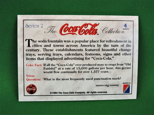 Coca-Cola Memorabilia - 1994 - Coca-Cola Collector Card - Series 2 - #4