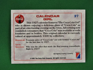 Coca-Cola Memorabilia - 1993 - Coca-Cola Collector Cards - #23, #24 and #27