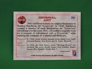 Coca-Cola Memorabilia - 1993 - Coca-Cola Collector Cards - #38, #39 and #40