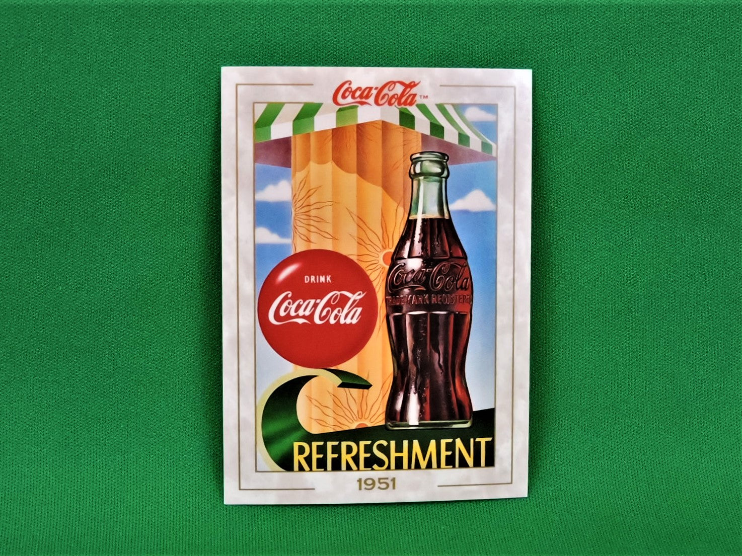 Coca Cola コカ・コーラ COCA-COLA COLLECTORS CARDS コレクターズカード 11点 展示未開封品