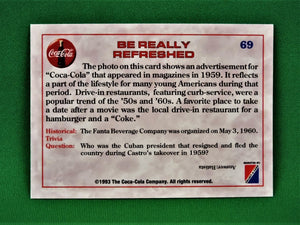 Coca-Cola Memorabilia - 1993 - Coca-Cola Collector Cards - #68, #69 and #71