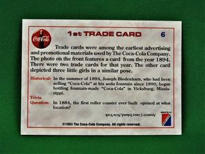 Coca-Cola Memorabilia - 1993 - Coca-Cola Collector Cards - #6, #11 and #12