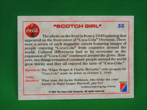 Coca-Cola Memorabilia - 1993 - Coca-Cola Collector Cards - #53, #56 and #57