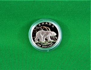 Currency - Platinum 4 Coin Set - 1990 - RCM - Canadian Polar Bear Issue