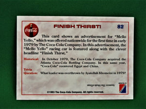 Coca-Cola Memorabilia - 1993 - Coca-Cola Collector Cards - #73, #74 and #82