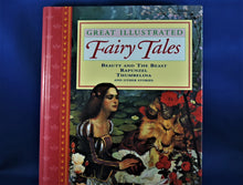 Load image into Gallery viewer, Children&#39;s Book - Great Illustrated Fairy Tales - Includes Beauty and the Beast
