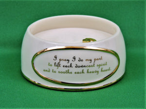 Nursing and Caring Heirloom Porcelain Music Box Collection - 2002 - "Health's Guardian"