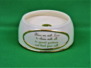 Nursing and Caring Heirloom Porcelain Music Box Collection - 2002 - "Devoted Healer"