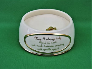 Nursing and Caring Heirloom Porcelain Music Box Collection - 2002 - "Gentle Nurturing"