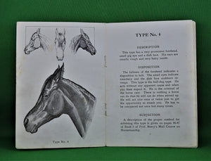 Book - 1909 - How to Tell a Horses Disposition at Sight - By Prof. Jesse Beery