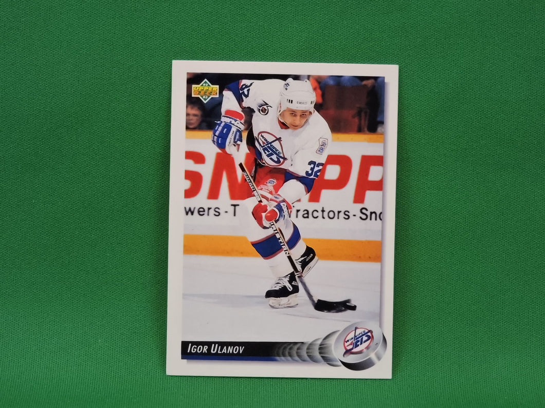 Upper Deck Collector Cards - 1992 - #300 Igor Ulanov