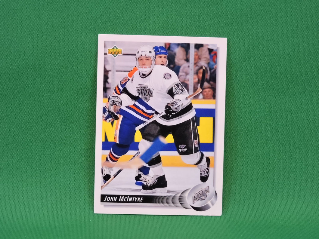 Upper Deck Collector Cards - 1992 - #118 John McIntyre