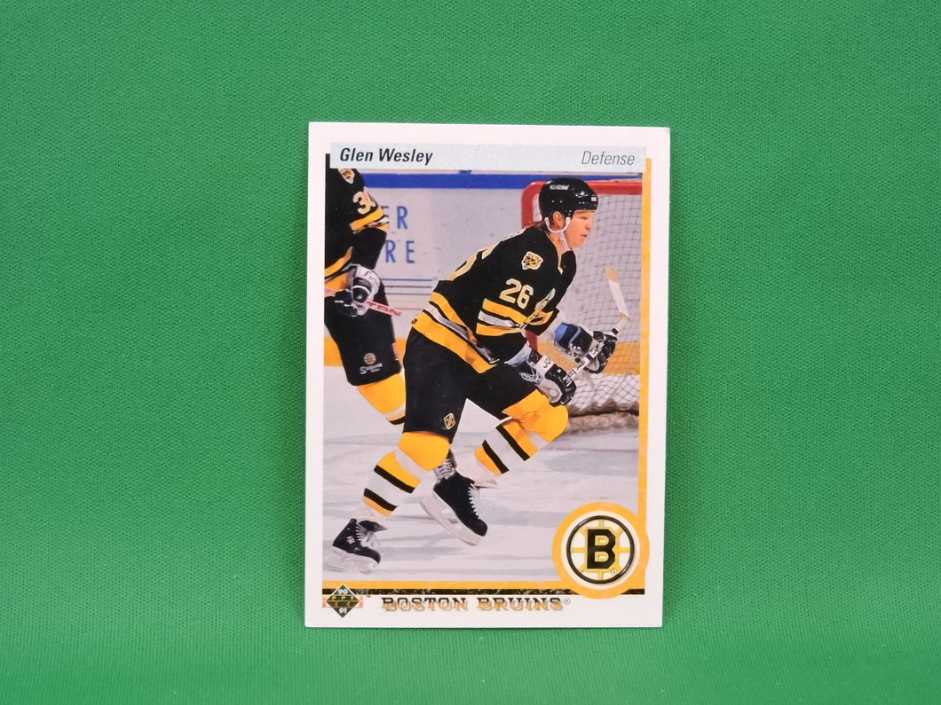 Upper Deck Collector Cards - 1990 - #377 Glen Wesley