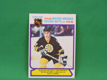 Charger l&#39;image dans la galerie, Collector Cards - 1980 - O-Pee-Chee - #2 Record Breaker - Ray Bourque
