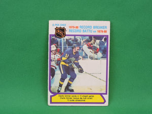 Collector Cards - 1980 - O-Pee-Chee - #4 Record Breaker - Charlie Simmer